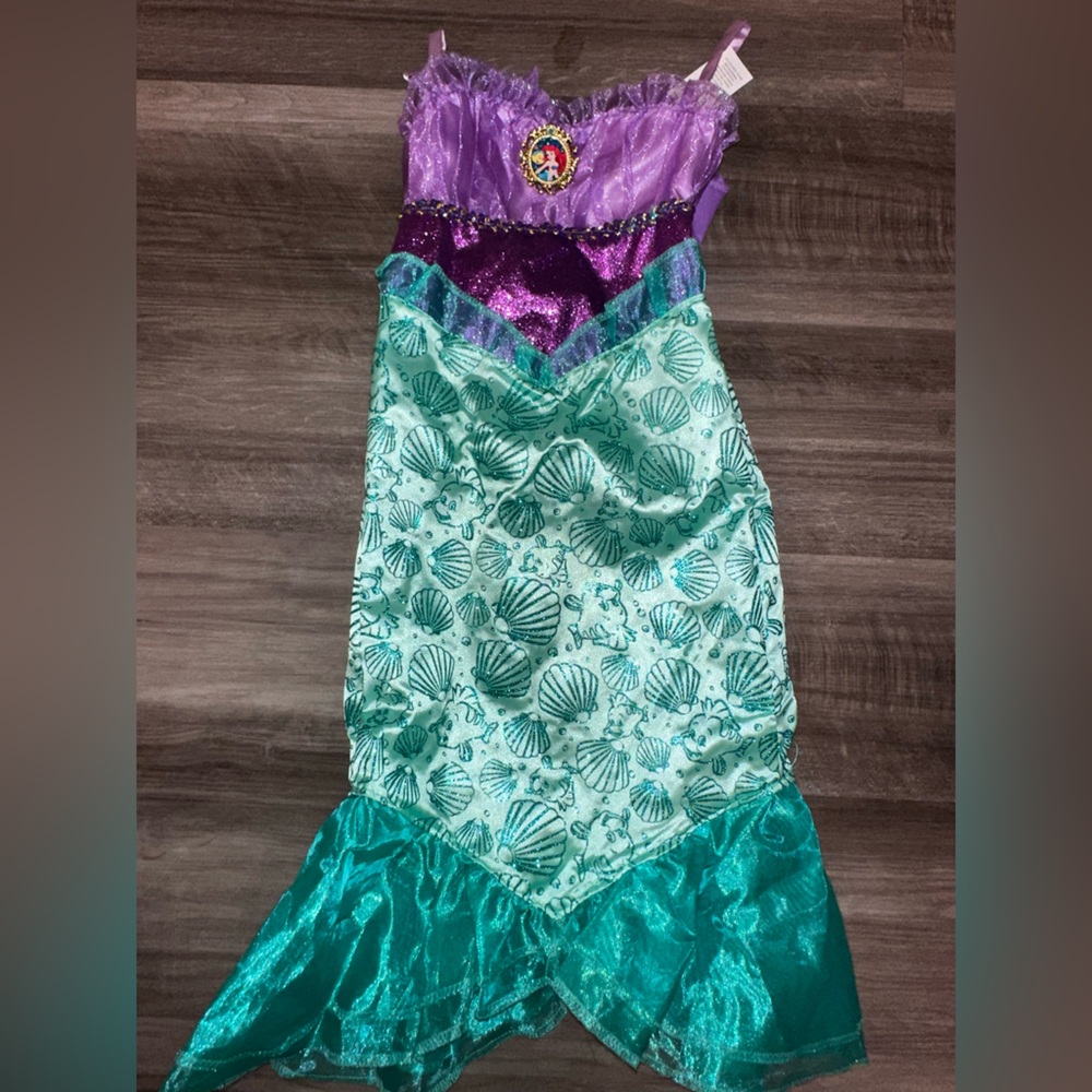 Disney the little mermaid dress costume